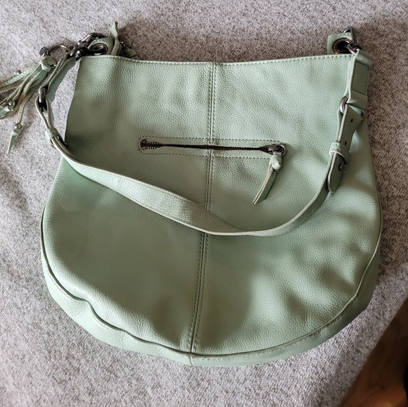 The Sak mint green leather hobo bag - Picture 2 of 4